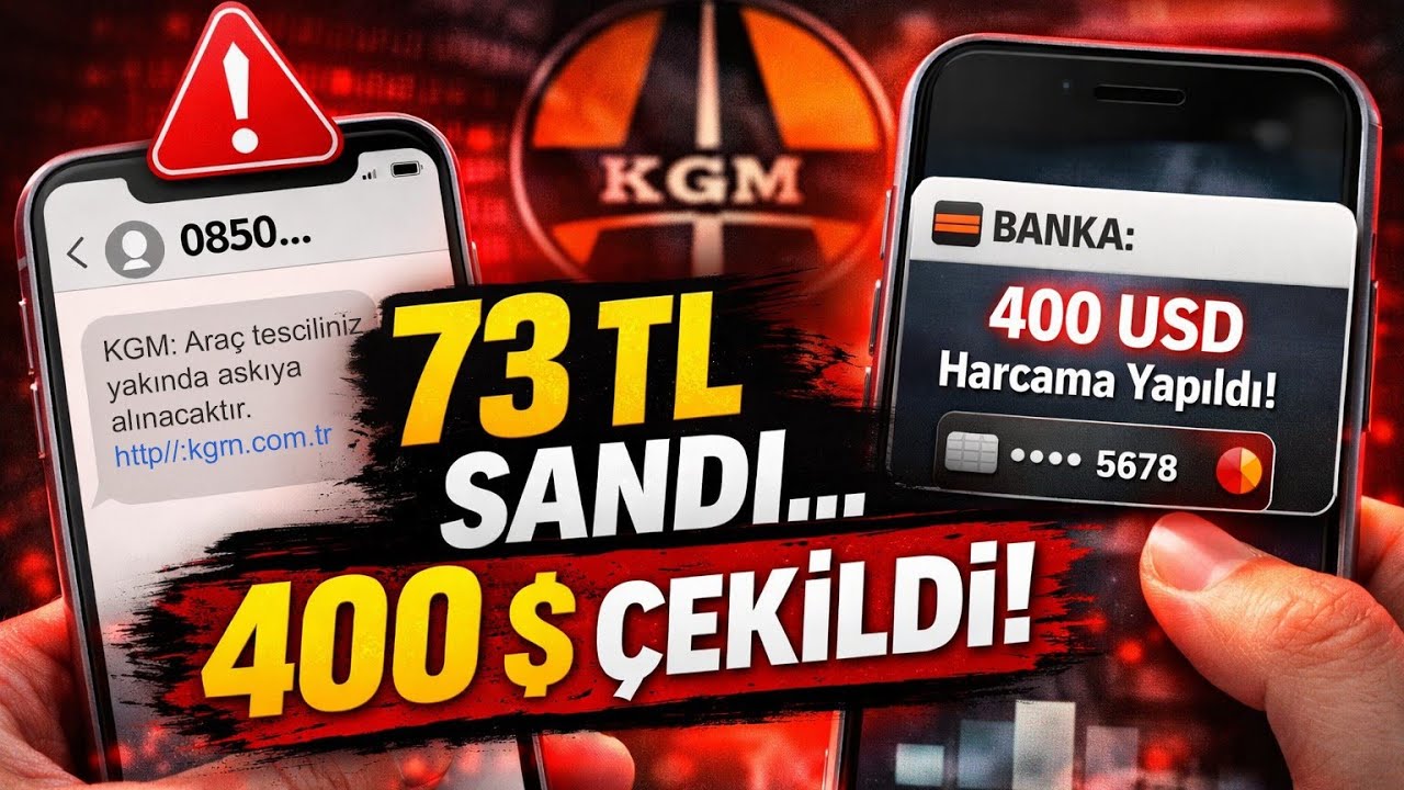 KGM Gibi Görünen Siteyle 400 USD Kaybettirdi!