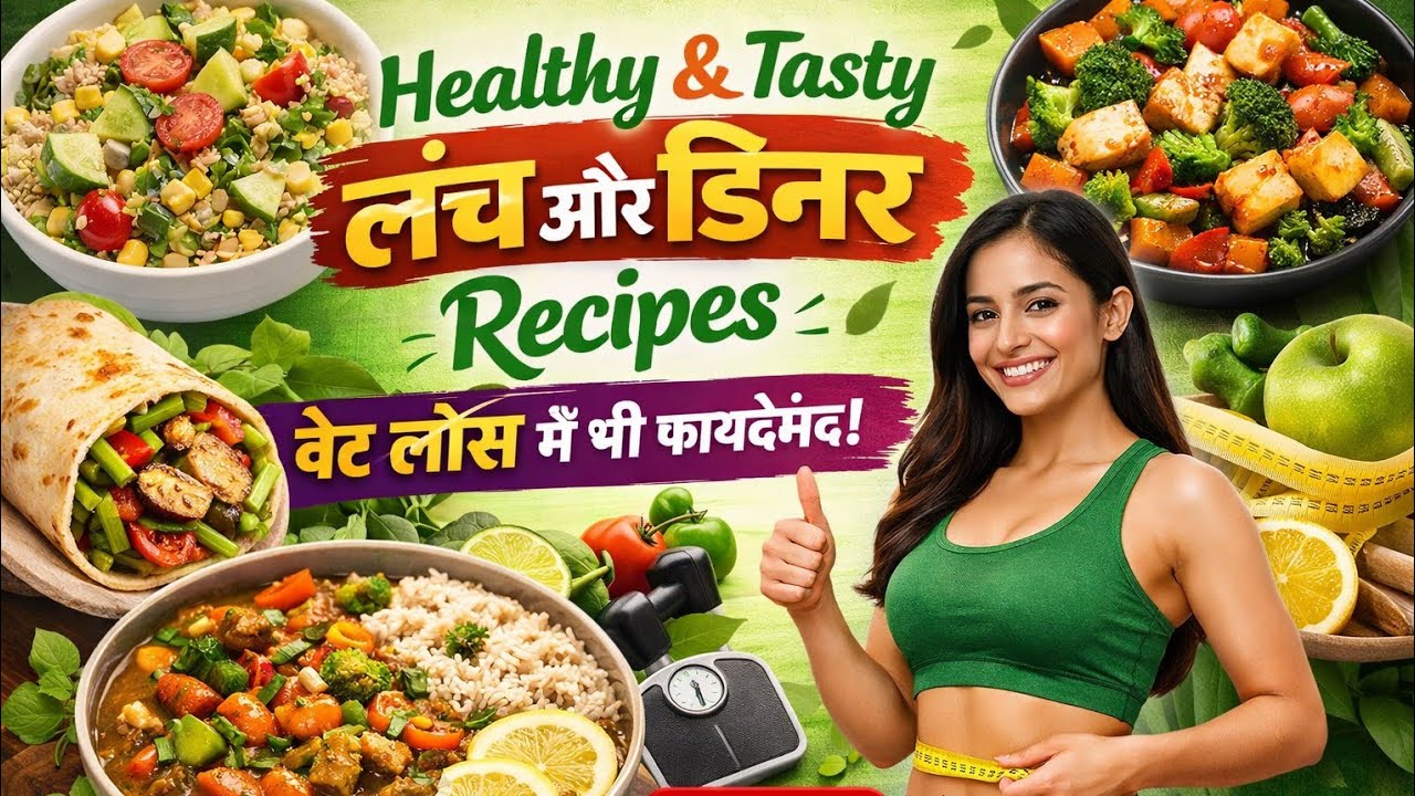 Weight Loss Special Lunch–Dinner Ideas 🔥 Healthy & Tasty LIVE