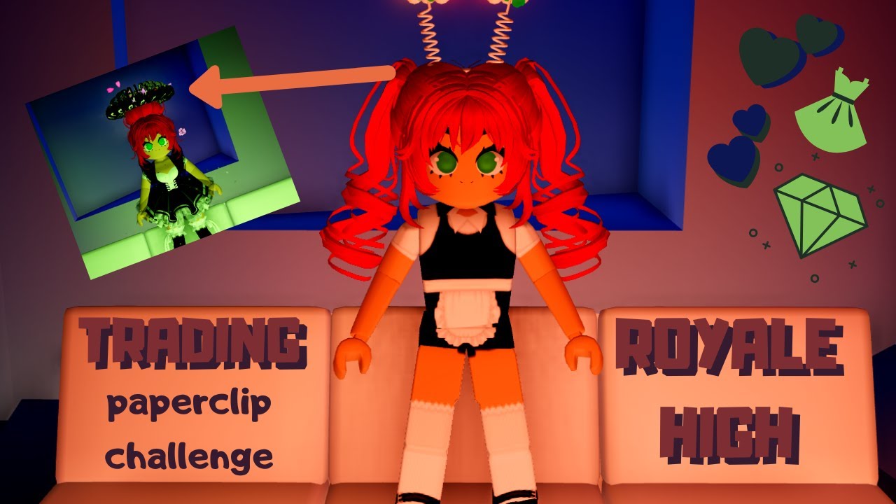 Paperclip Trading Challenge // Roblox Royale High