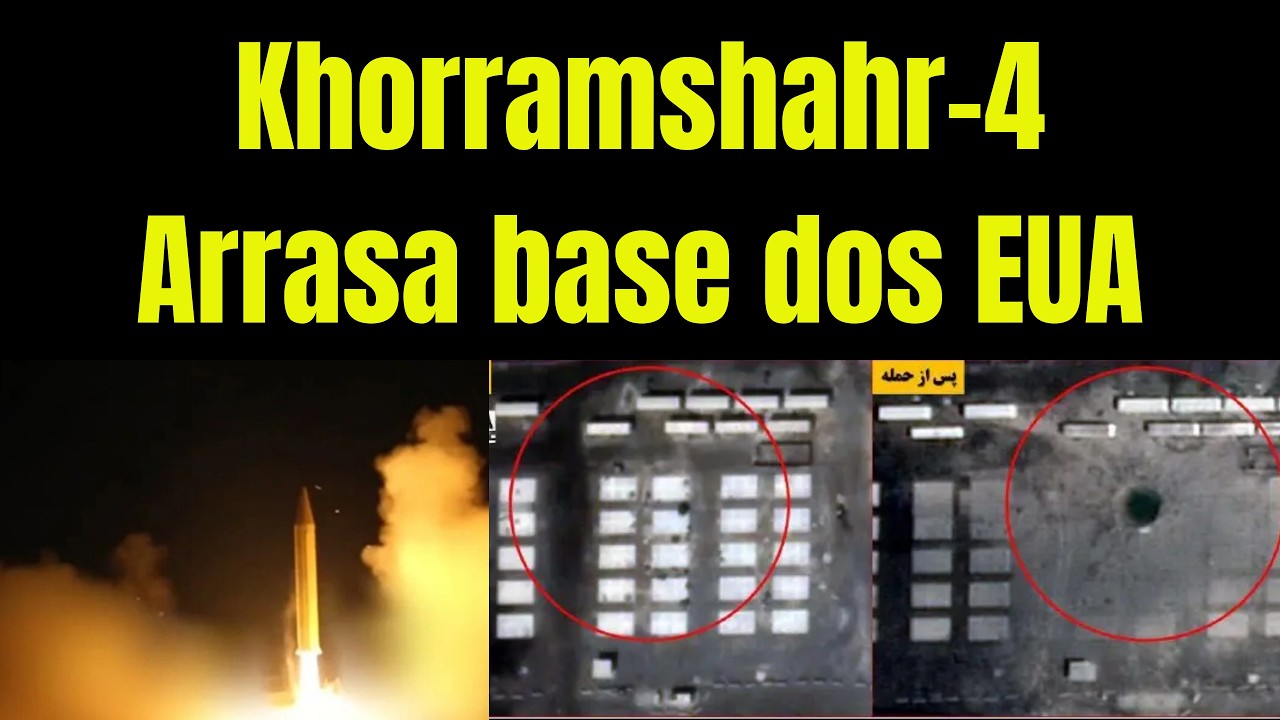 Khorramshahr-4, o Míssil do Juízo Final, atinge base dos EUA: Oficiais Eliminados?