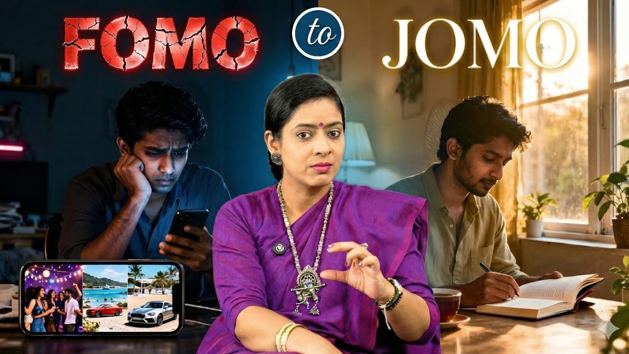 Everyone Is Trapped in FOMO | Here’s the JOMO Mindset | Dr.Tanu Jain Ma'am