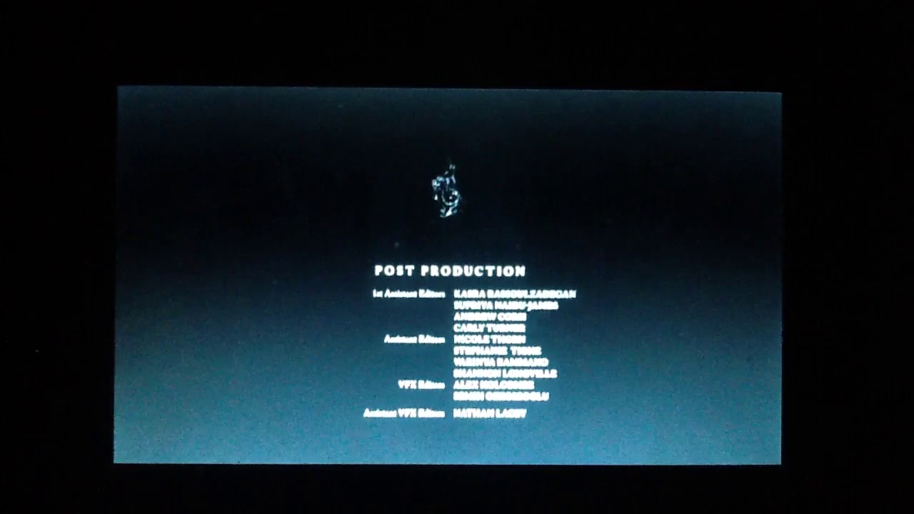 PETER RABBIT(2018) END CREDITS.