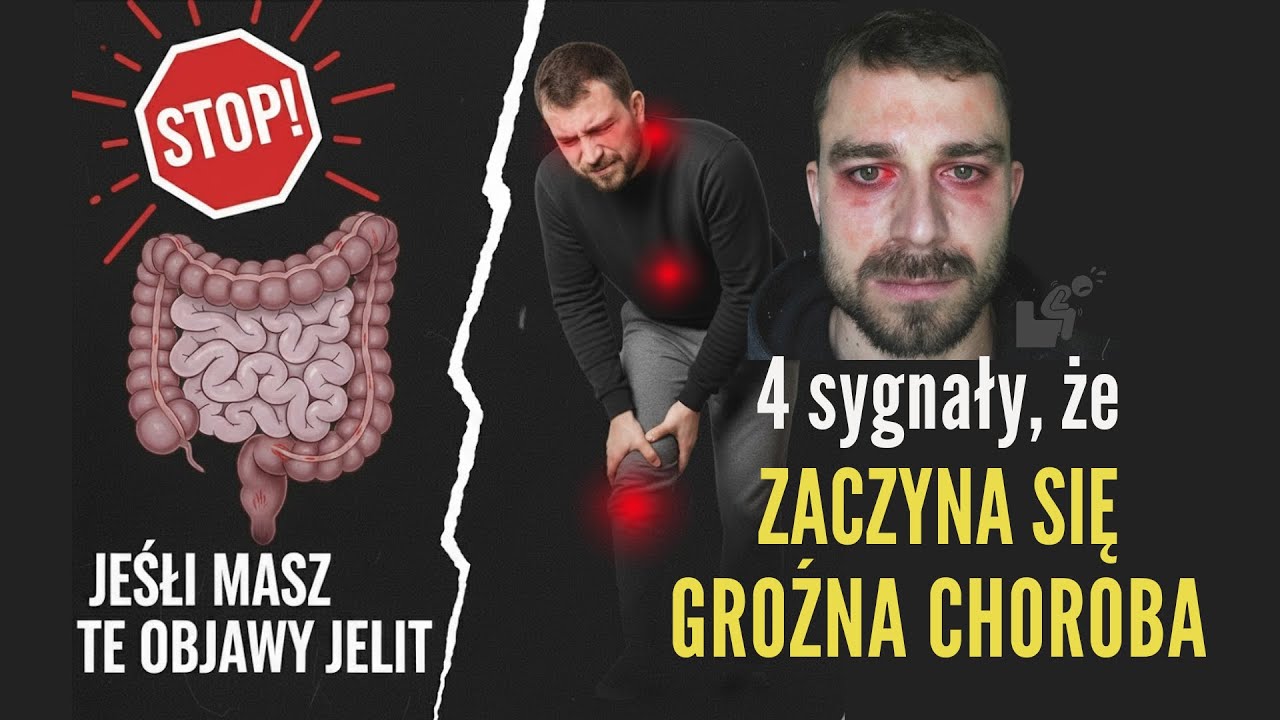 STOP! Jeśli masz te 4 objawy jelit, to sygnał, że ZACZYNA SIĘ autoagresja.