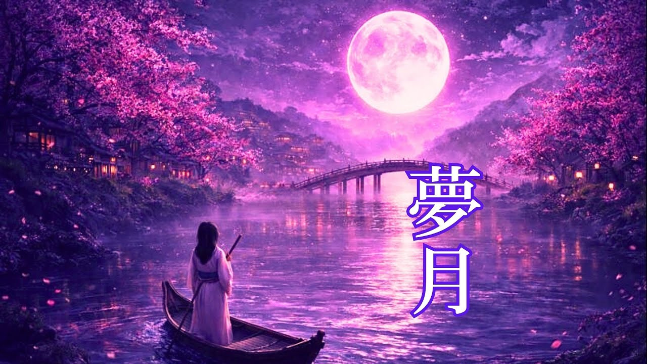 夢月｜月夜に溶ける 和風アンビエントBGM / Dream Moon | Japanese Ambient Music for Night