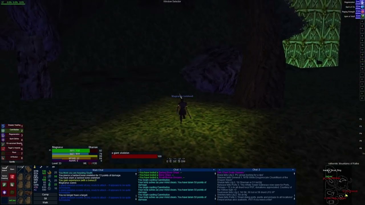 Hitting 34 - SSF Shaman - Project Quarm Everquest