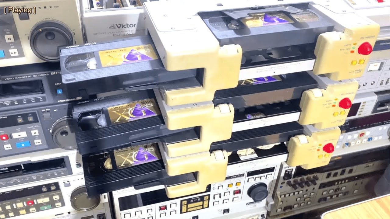 VHS Duplicator Machine - JVC BR-S747