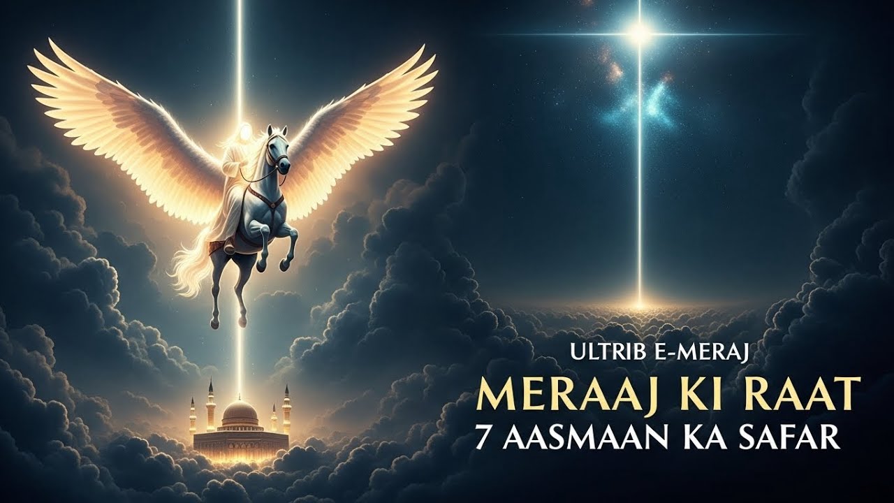 Shab-e-Meraj | 7 Aasmaan Ka Safar | Meraj Ki Raat Ka Poora Waqia