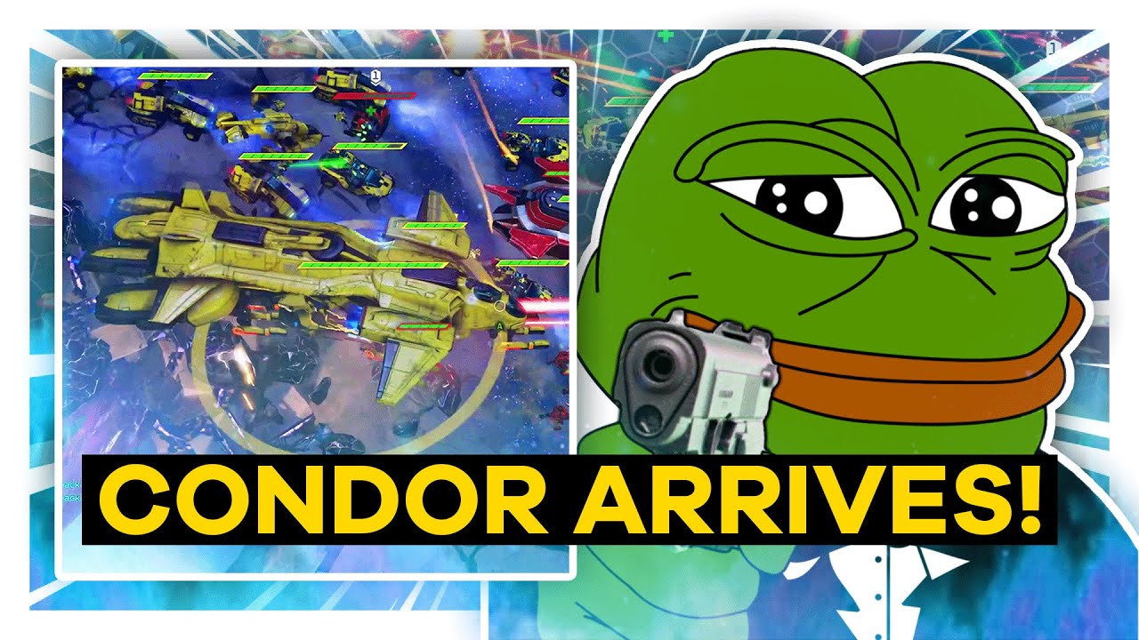 I showed up with a CONDOR in Halo Wars 2! 💪