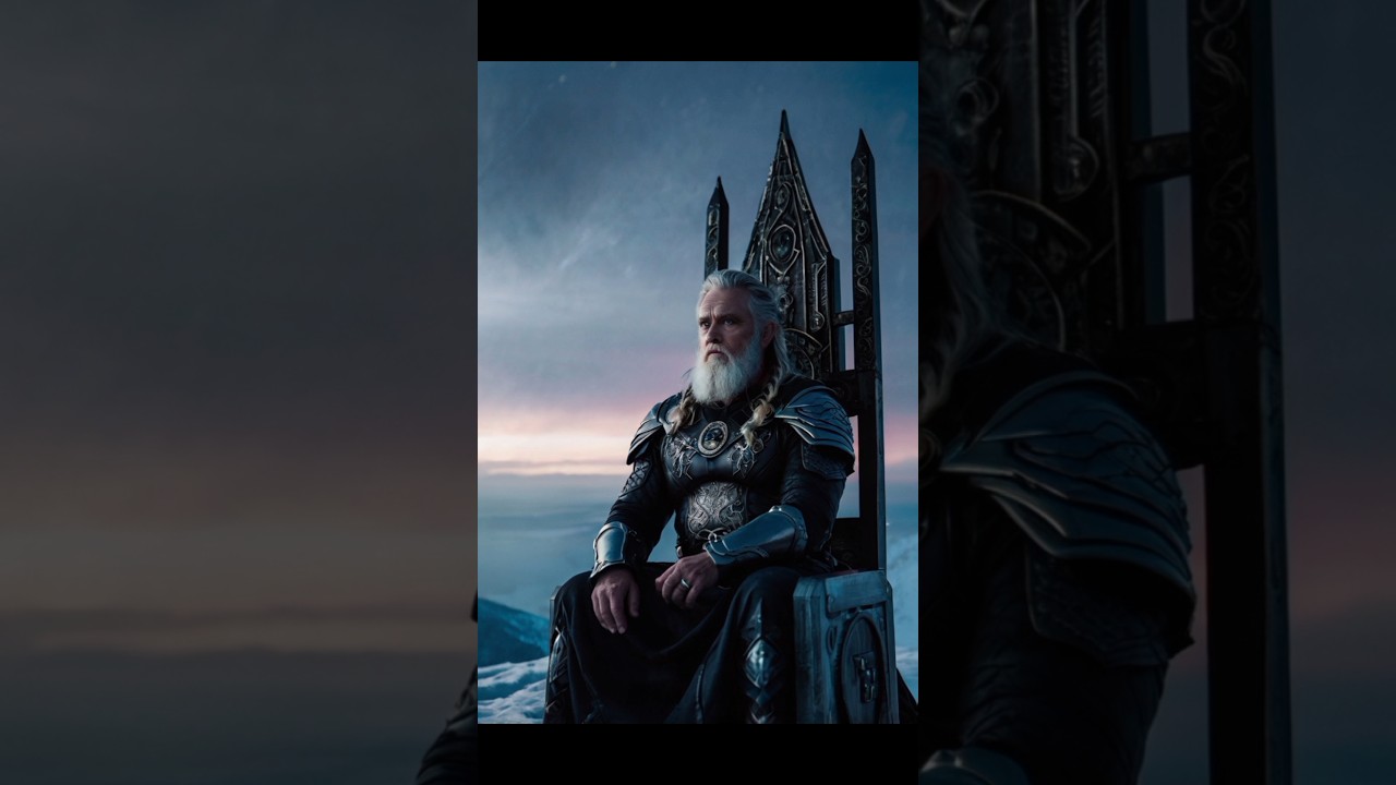 Odin&mdash;Allfather of the Norse gods, seeker of wisdom, ruler of Asgard. ⚔️🦉