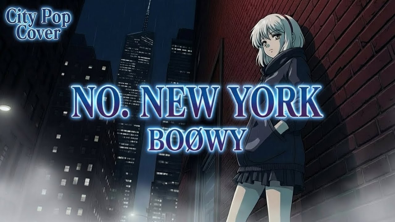 NO. NEW YORK - BOØWY【昭和懐メロCity Pop Cover】