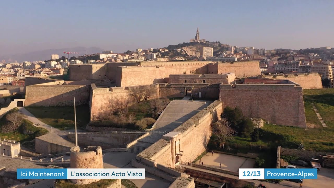 Patrimoine : le Fort Saint Nicolas restauré par l'association d'insertion Acta Vista à Marseille