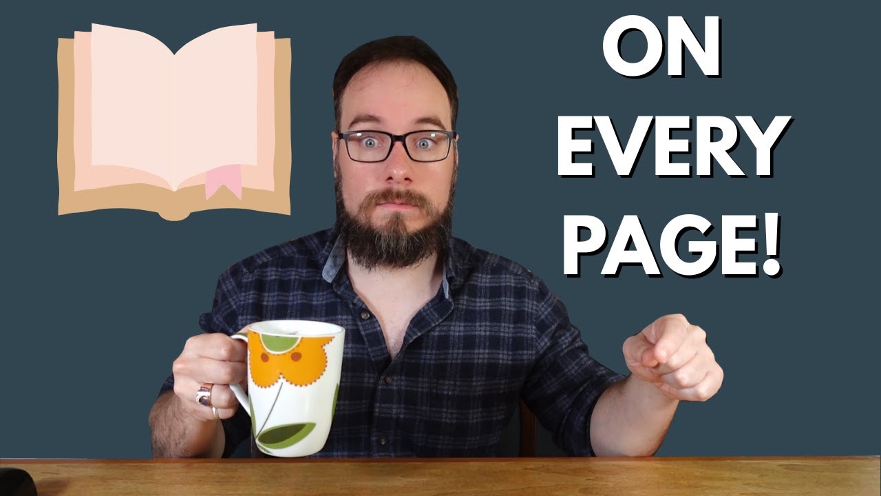 Two Things Your Novel Needs On Every Page