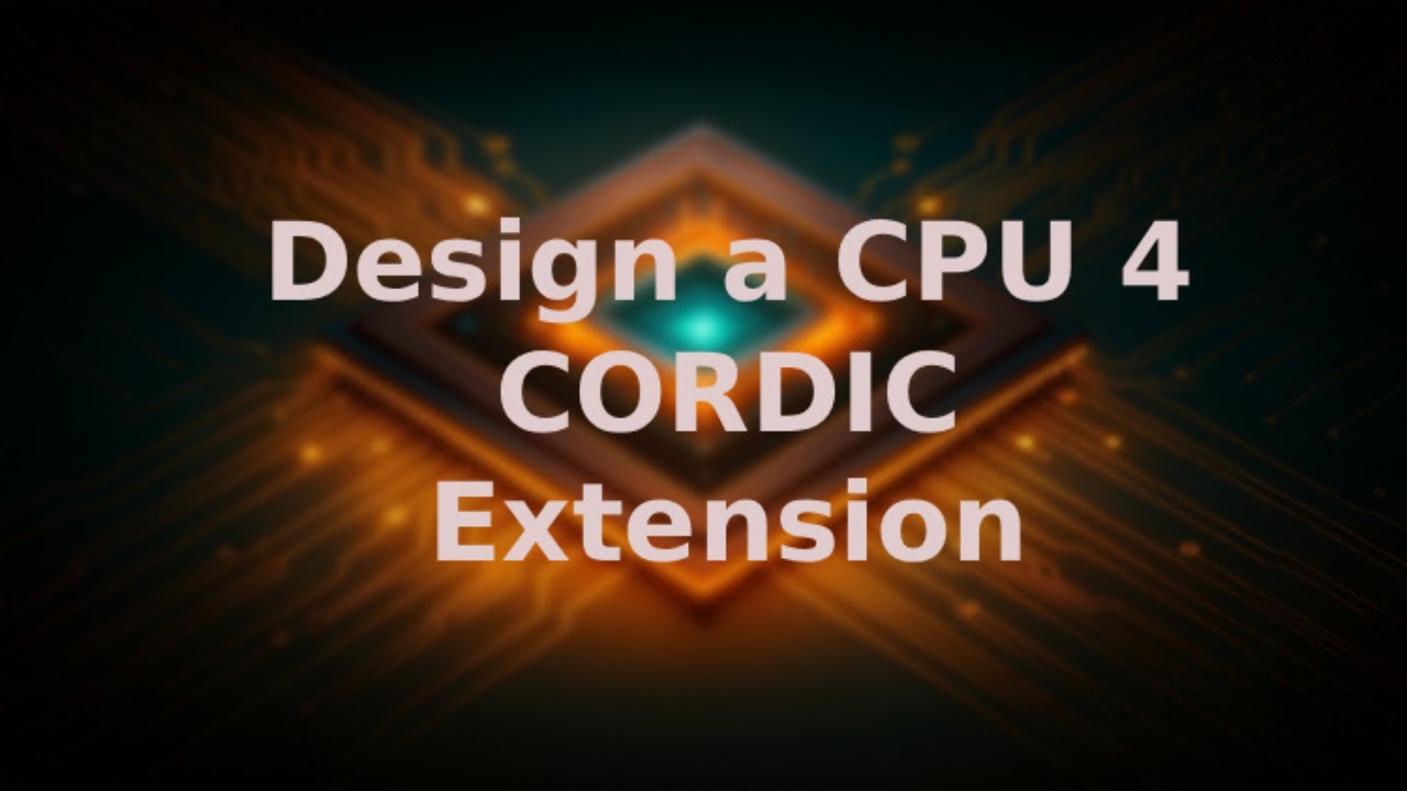 Расширение блока CORDIC