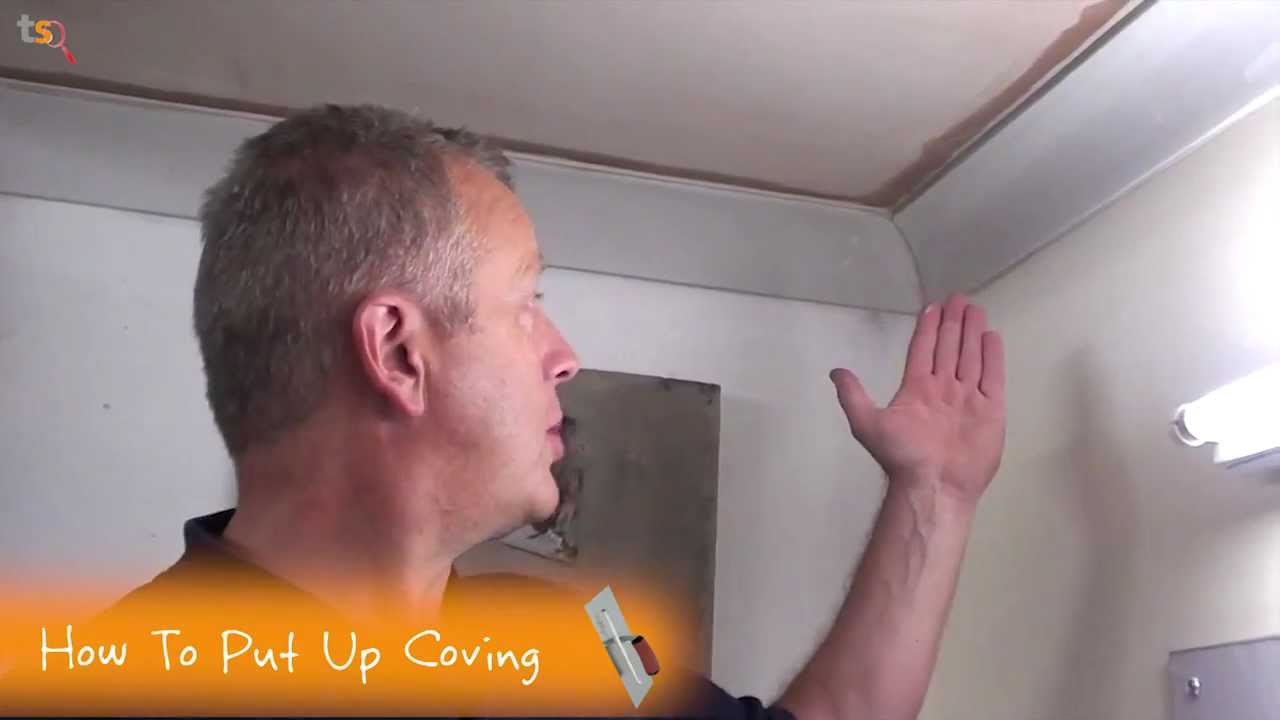 Tommy's Trade Secrets - How To Fit Coving (Internal Mitre)