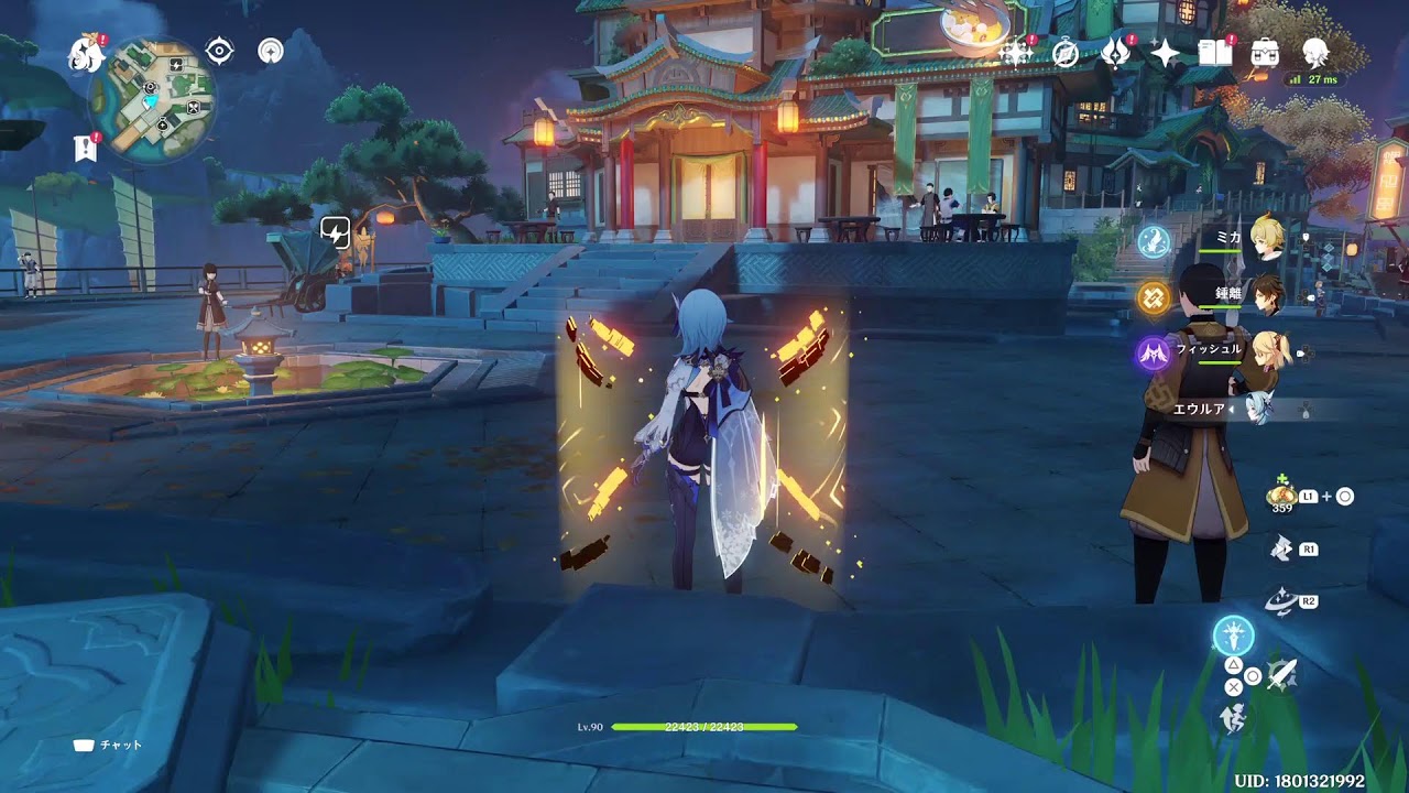 原神　デイリーくるまでちょい狩り　モラ稼ぎ