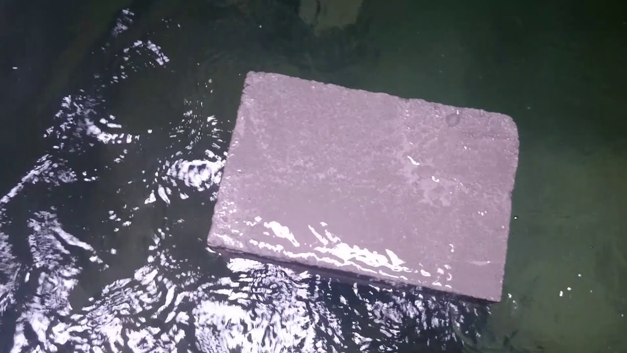 Light Weight Floating concrete blocks