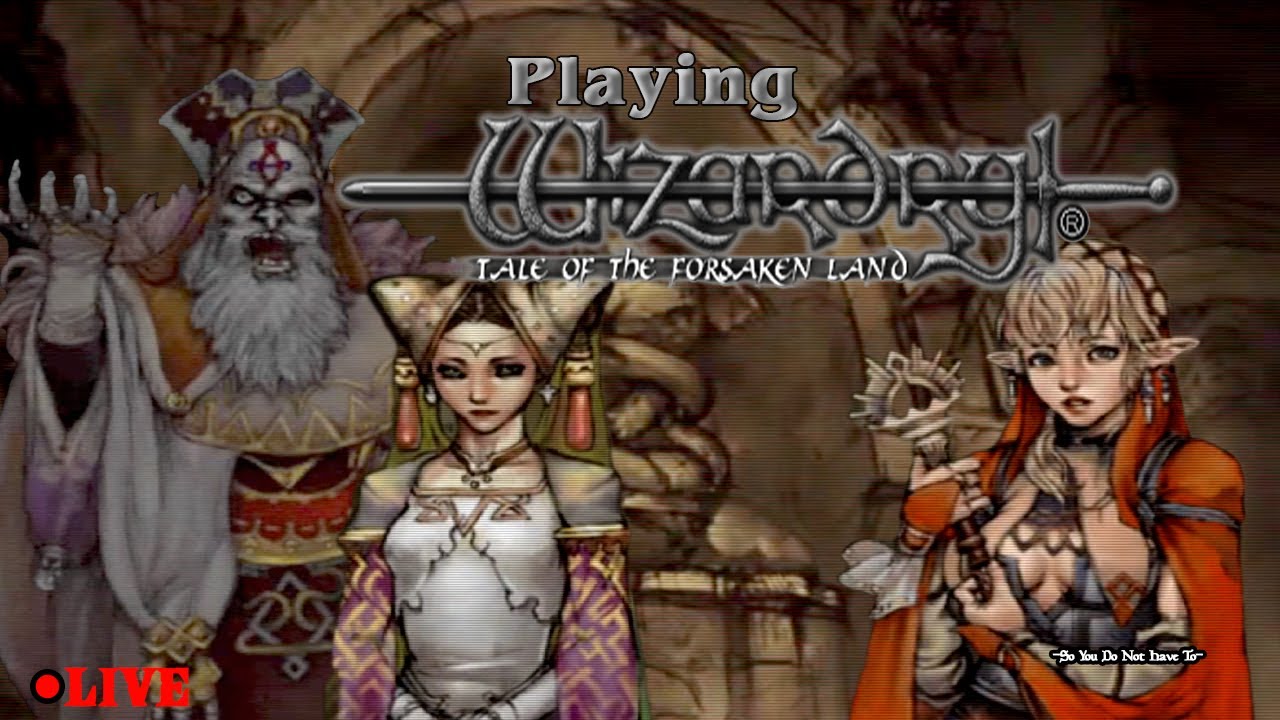Playing Wizardry Tale of the Forsaken Land [PS2] After Flash comes the Thunder