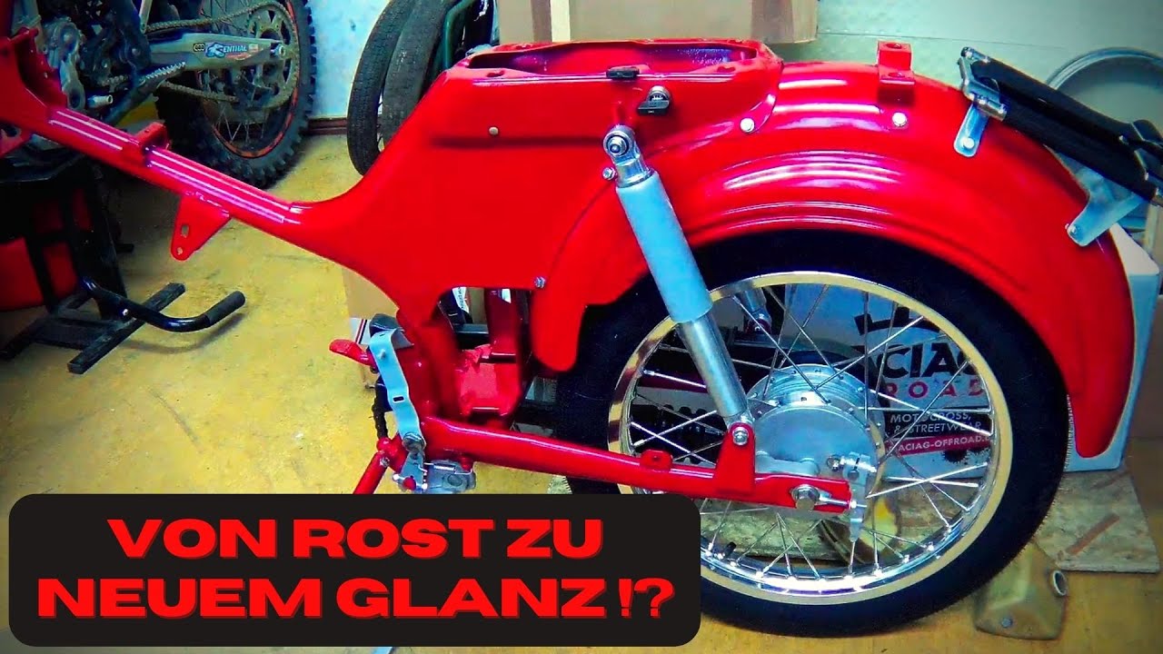 Von ROST zur SCHÖNHEIT! | SIMSON SR4 Star | #2TaktGenossen #simson #restauration