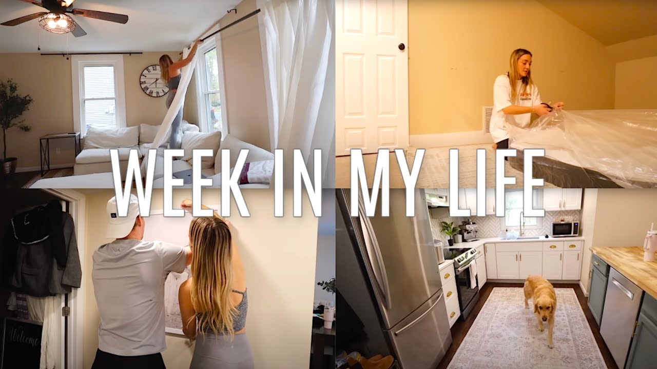 week in my life: furniture delivery, getting settled, A LOT of packages, etc.