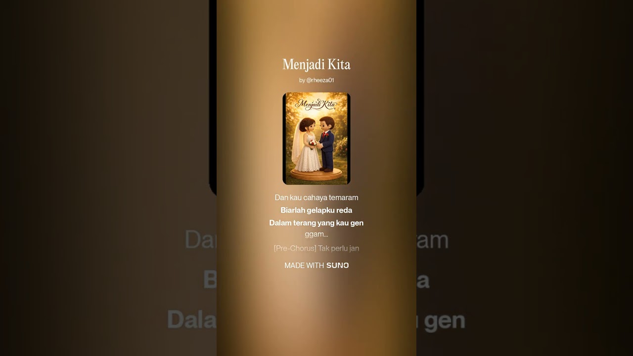 Menjadi Kita