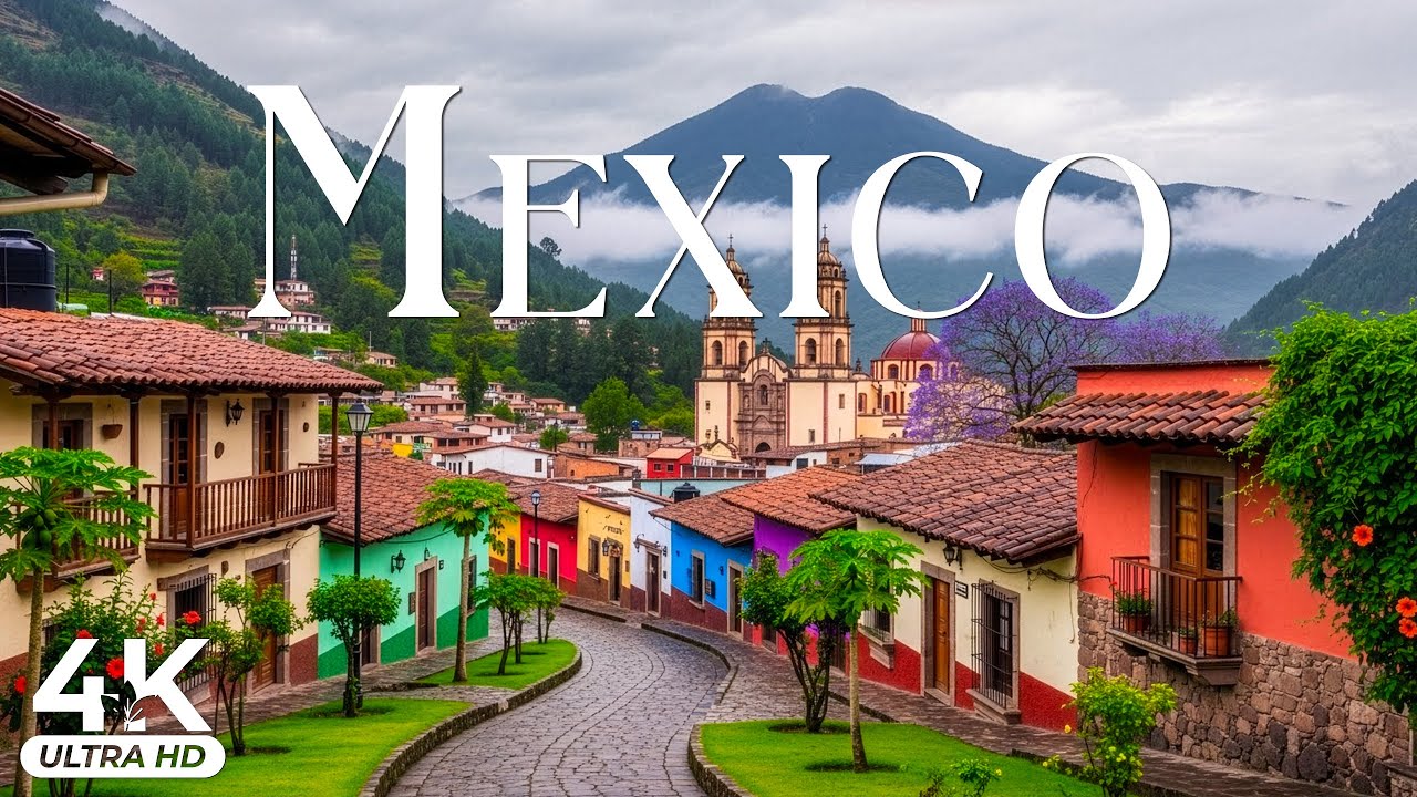Mexico 4K UHD Relaxation Scenic | Desert Plateaus, Coastal Light & Deep Cultural Calm