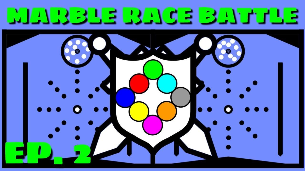 Marble Race Battle : EP. 2 (by Algodoo)