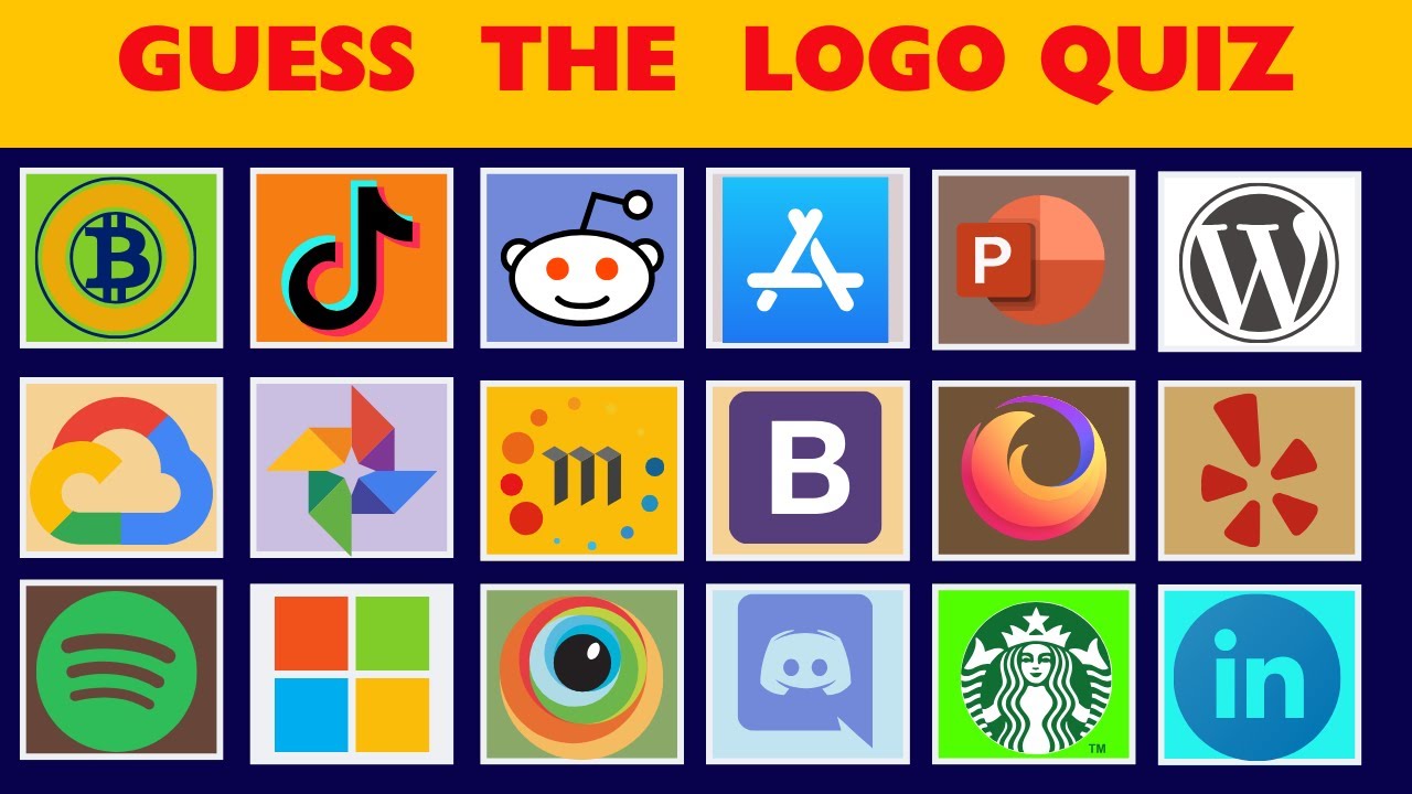 Guess the Logo | Logo Quiz | Logos Quiz | Guess the Brand #quiz #games