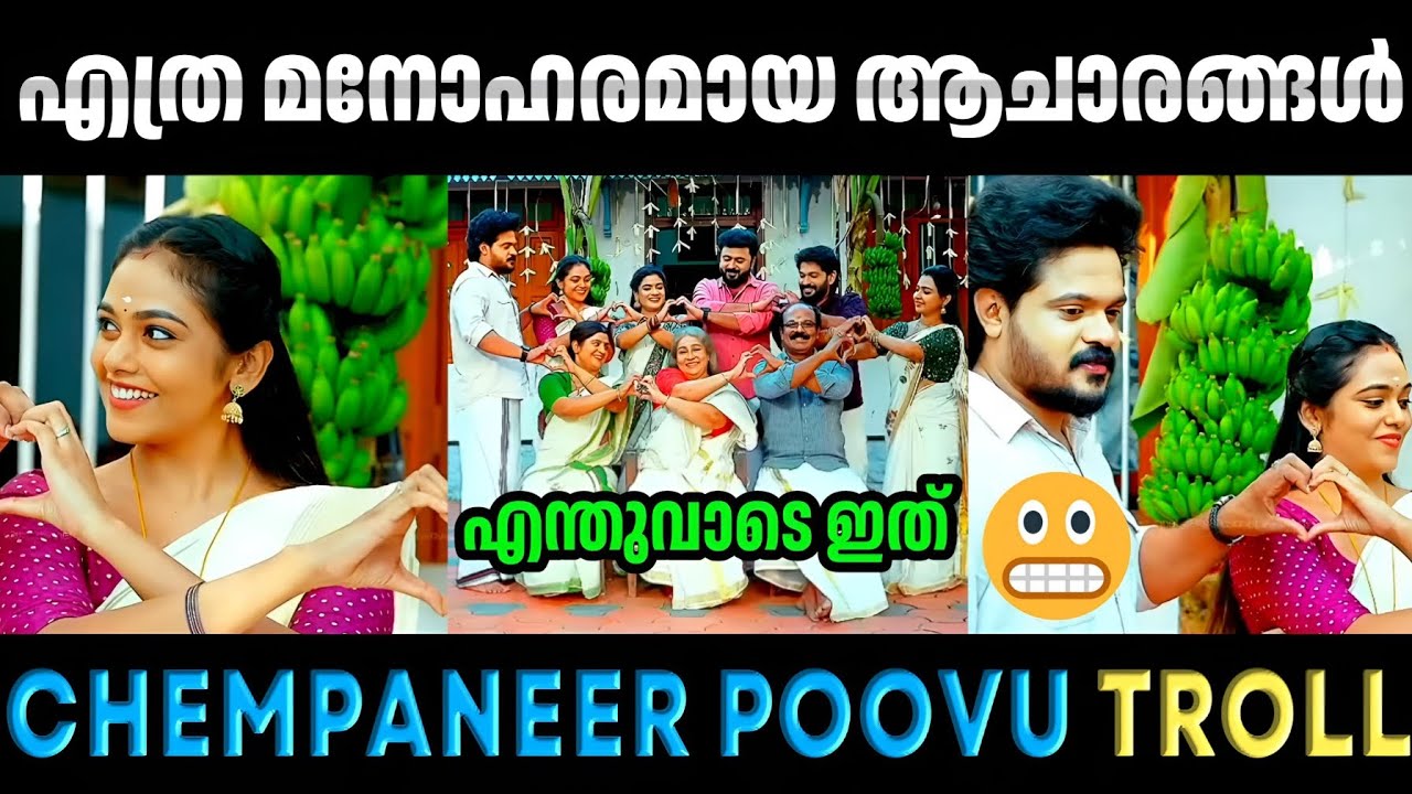 എന്താ കളികൾ 🤣🤣 ഡയറക്ടർ ബ്രില്യൻസ് 😂 Chempaneer Poovu | Serial | Malayalam Troll