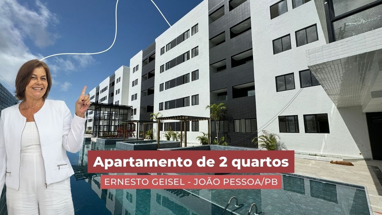 APARTAMENTO NOVO COM 02 QUARTOS NO GEISEL - JOÃO PESSOA