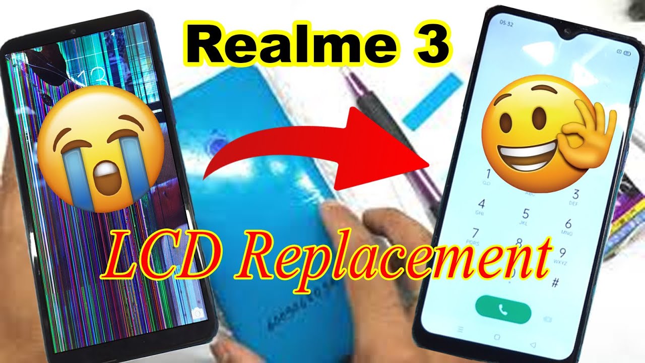Realme 3 Broken Display Replacement |How to Disassembly Realme 3 Battary/Back cover/Display
