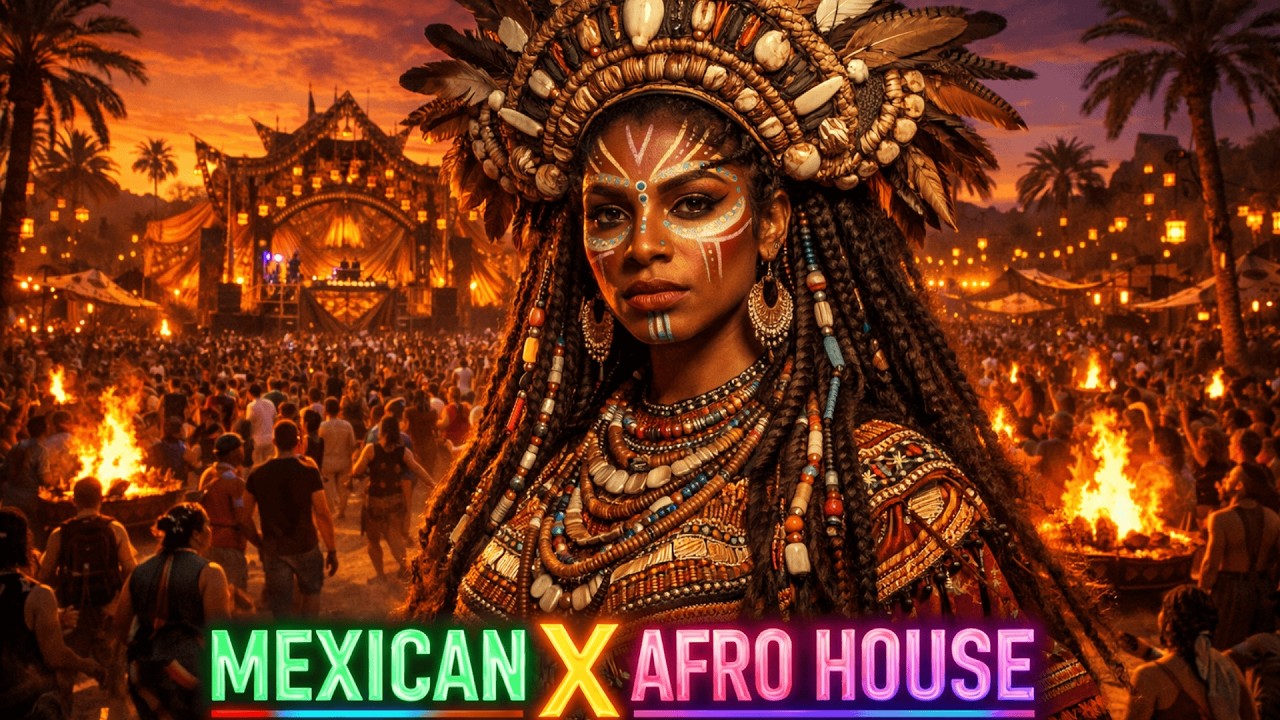 Mexican x Afro House 2026 🥁 Deep Melodic & Hypnotic Latin Tribal Beats | Afro House Energy 🌒 #66