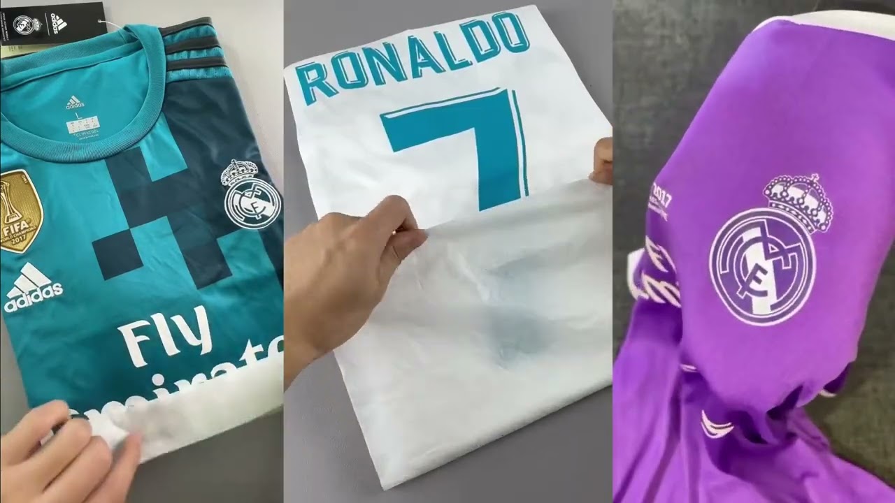 Real Madrid Ronaldo Retro Jerseys at Best price