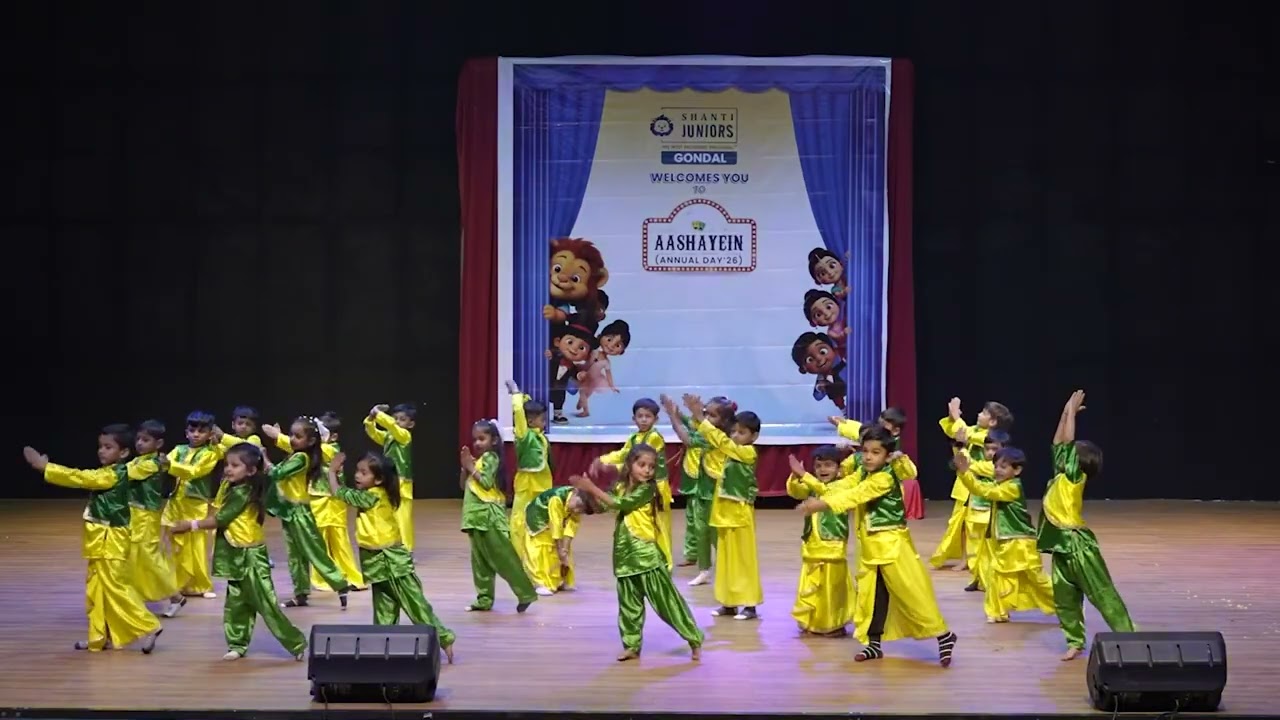 A stage rocking performance by Our champs 