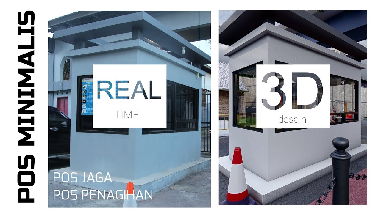 POS MINIMALIS KEREN COCOK UNTUK POS SECURITY DAN POS PENAGIHAN