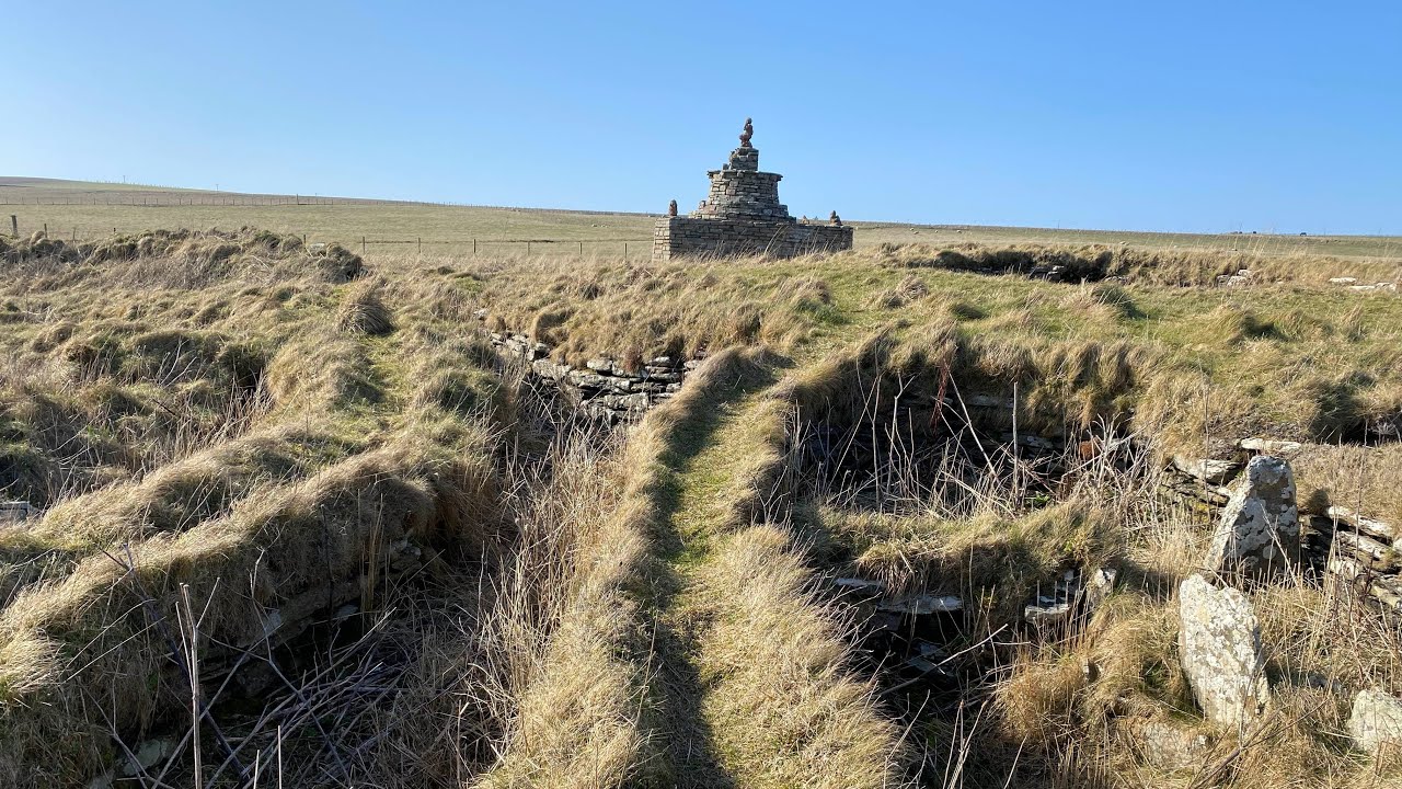 Nybster Broch 2000 years old settlement in Caithness สวัสดีค่ะพาชมหมู่บ้านโบราณ2000ปีเล็กๆในเคกเนทส์