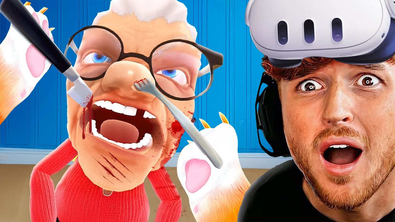 Я УБИЛ СВОЮ БАБУШКУ.. (Я — Кот VR)