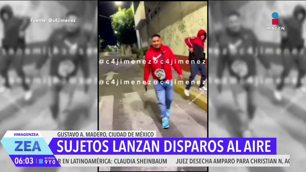 Sujetos festejan el año nuevo lanzando disparos al aire en la GAM, CDMX | Noticias con Paco Zea