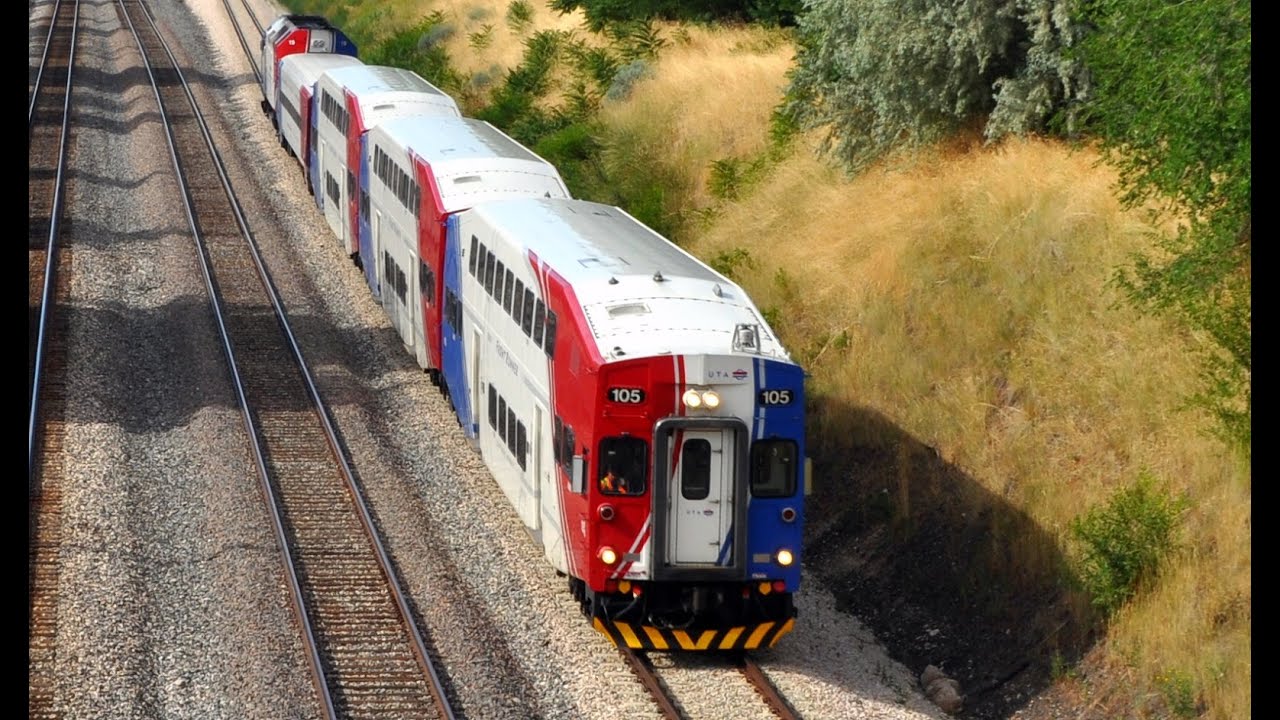 FrontRunner Commuter Train UTA: Salt Lake City - Ogden