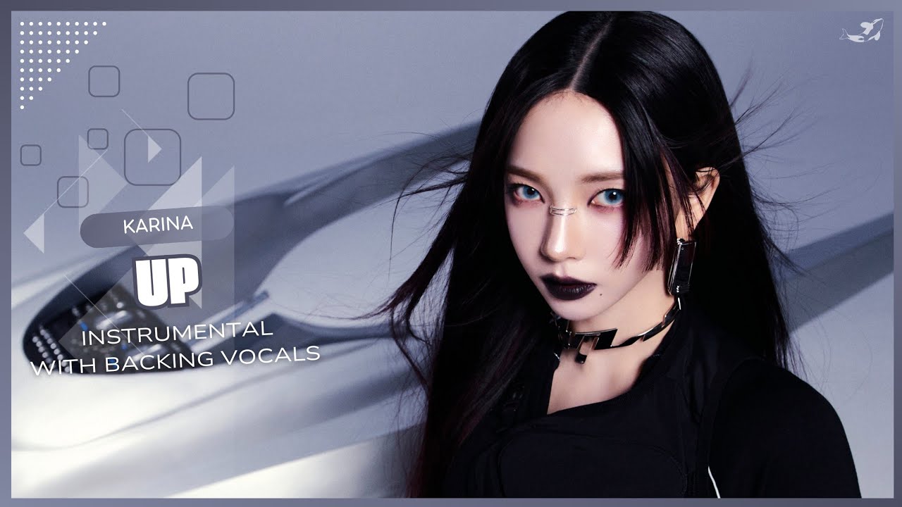 KARINA - UP (Instrumental with backing vocals) |Lyrics|
