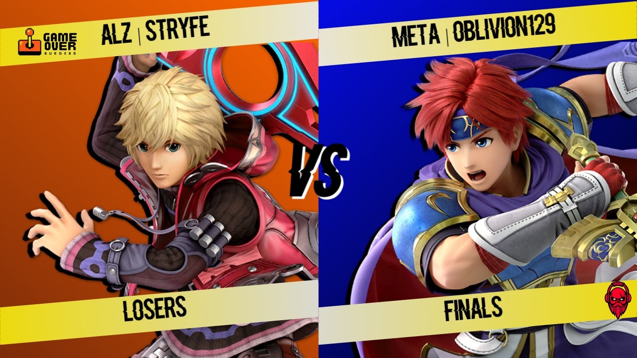 GAME OVER ROUND 1 L. Finals - Stryfe (Shulk) Vs. Oblivion (Roy) Smash Ultimate - SSBU