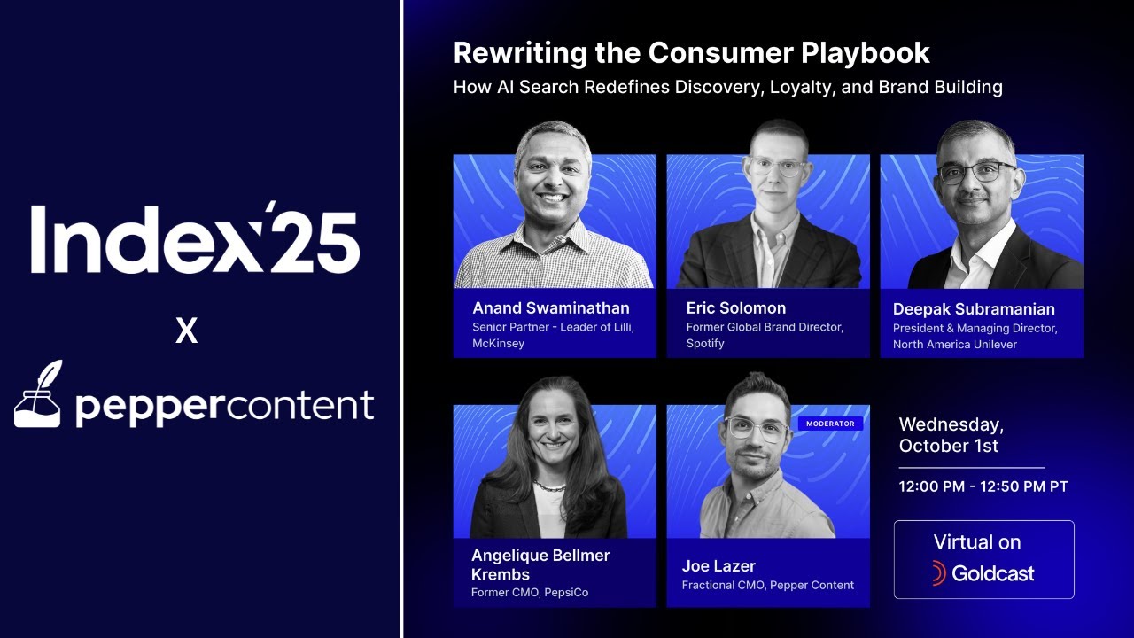 Rewriting the Consumer Playbook | Index'25