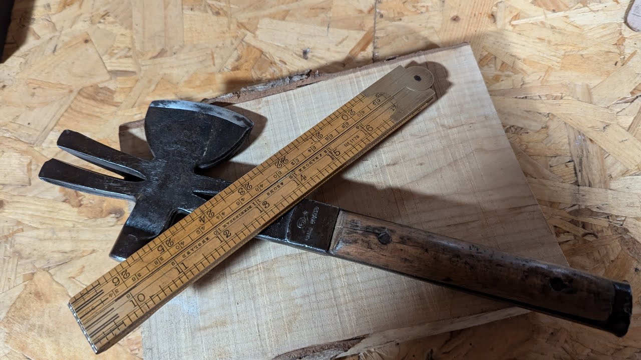 Snail Brand tool and a Rabone rule