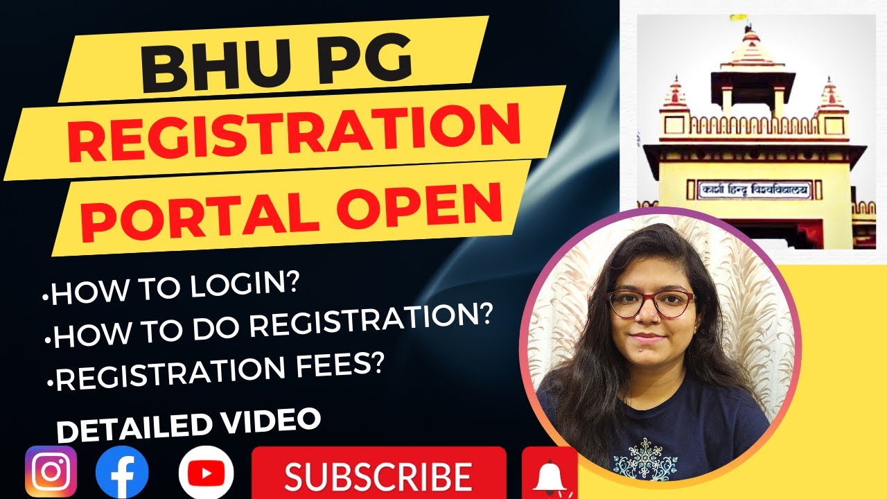 BHU PG registration step by step guide | BHU PG registration kese kre #bhupg #bhuadmission2022