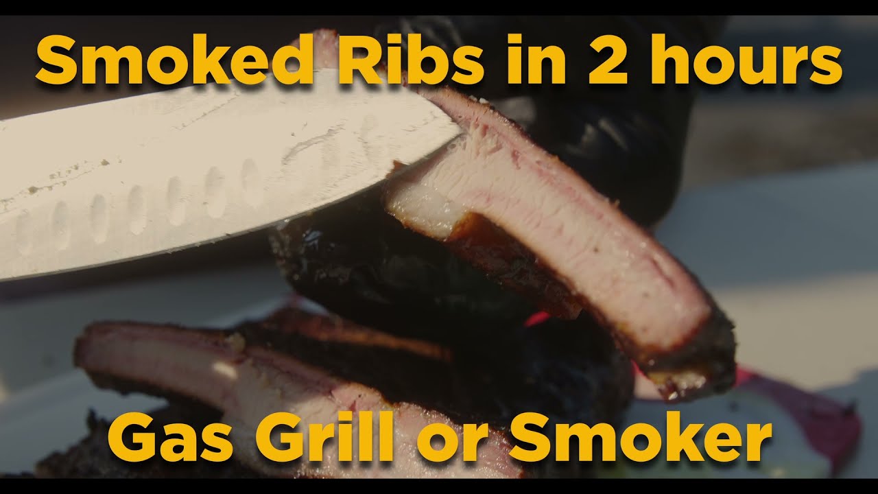 Amazing Rib Rack and Water Pan combo!  Plus A Clean Grill Trick!  Never clean your grill again !
