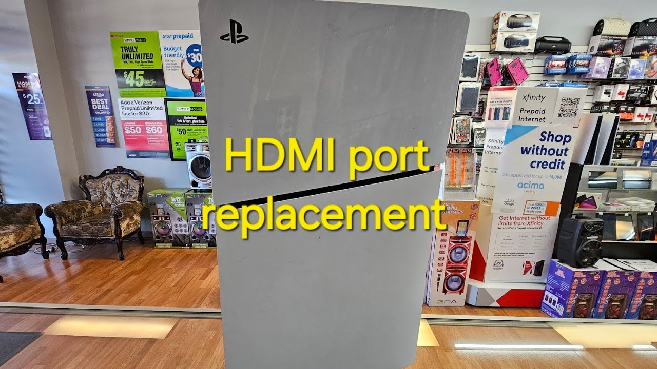 Playstation 5 slim CFI-2015 hdmi port replacement