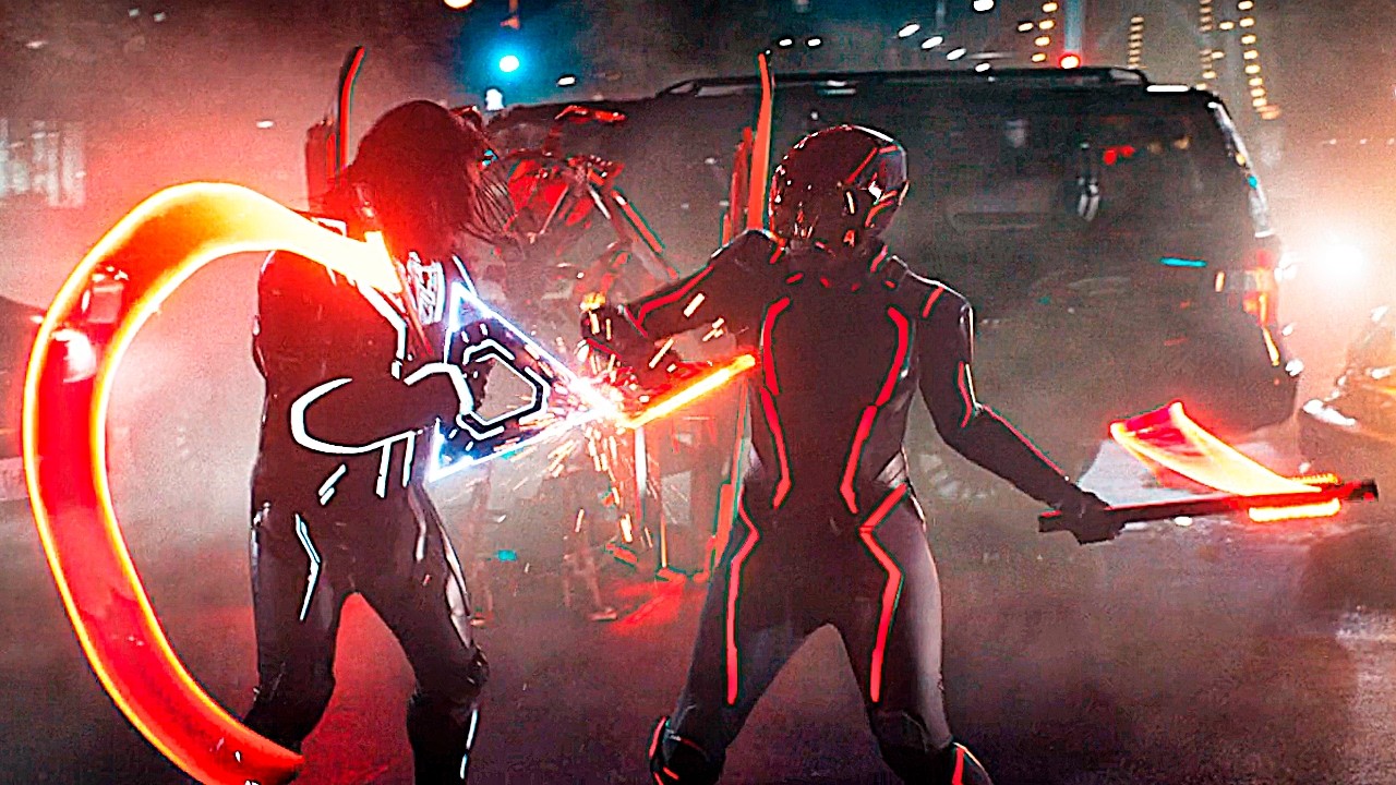 Tron Ares | Final Battle Scene Recap | Ares vs Athena Fight | Ending
