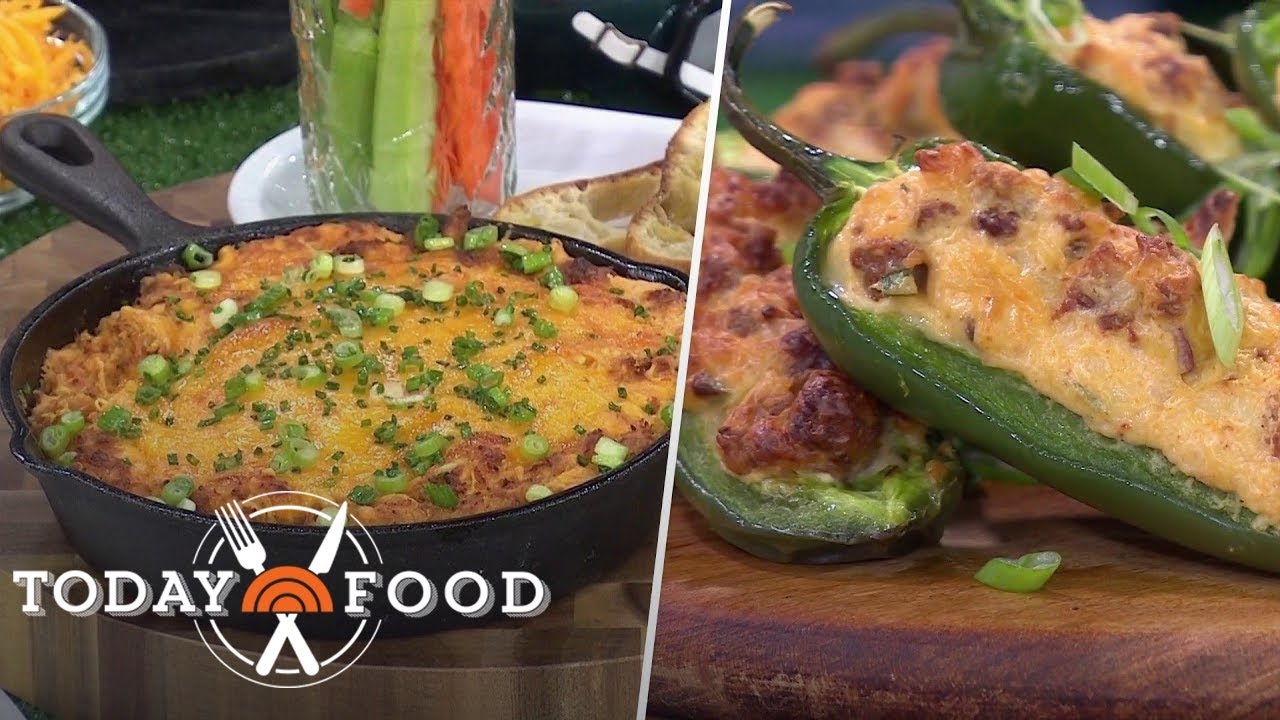 Hot chicken dip and jalapeño poppers: Get the game-day recipes!