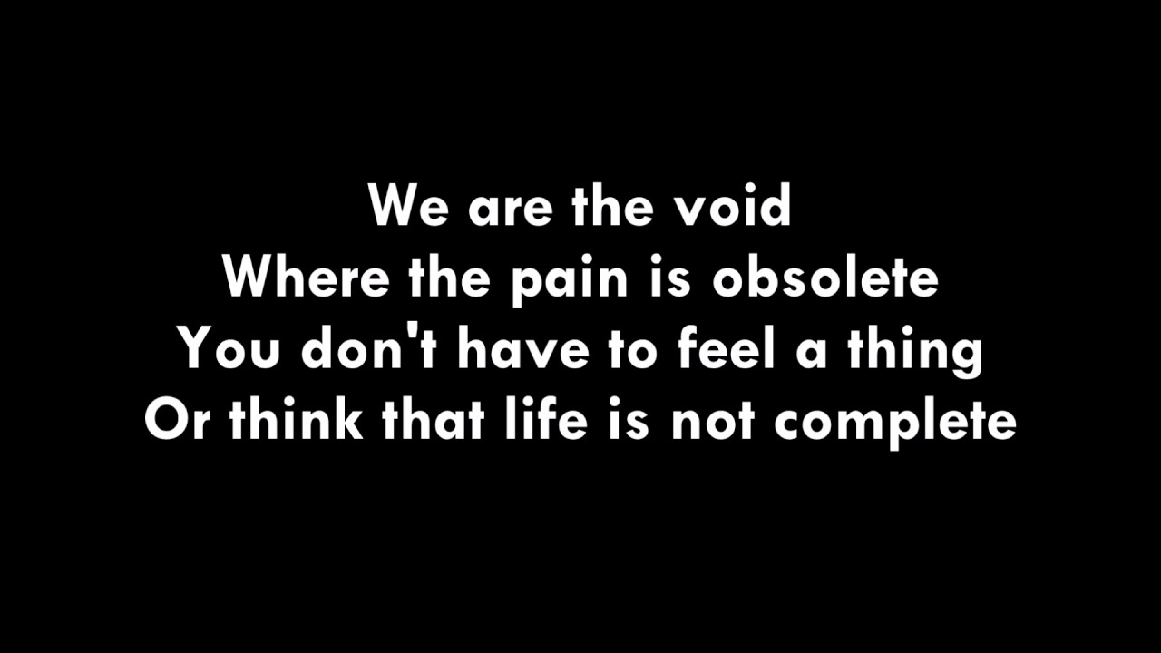 Whitechapel - The Void (Lyrics)