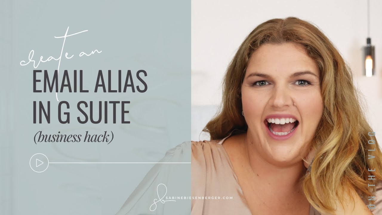 G SUITE EMAIL ALIAS (clever hack to set up additional email addresses)