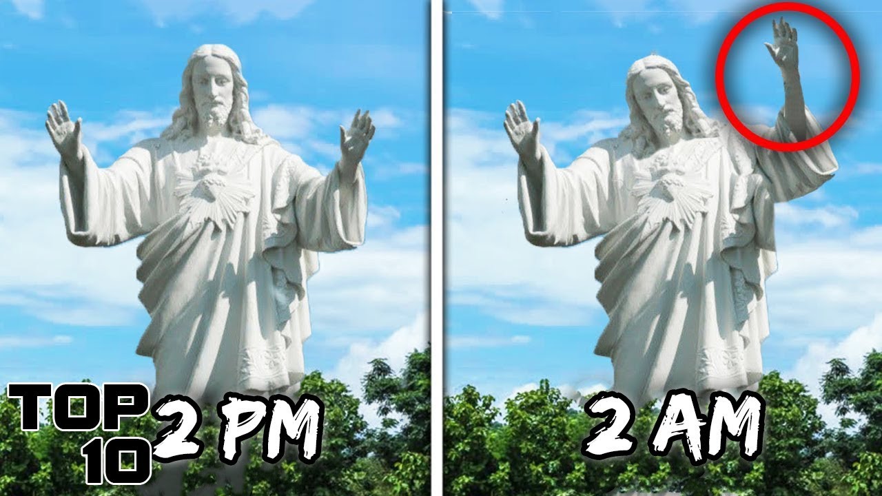 Top 10 Creepy Statues Caught Moving On Camera